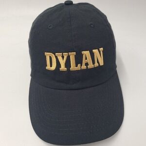 Bob Dylan Strapback Adjustable Hat Cap Cotton Casual Dad Men Women Black Gold